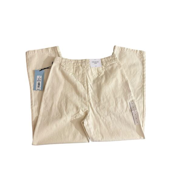 Future Collective Women’s 100% Cotton pants Lot of 2 Size 8 MSRP $76 - Picture 3 of 11